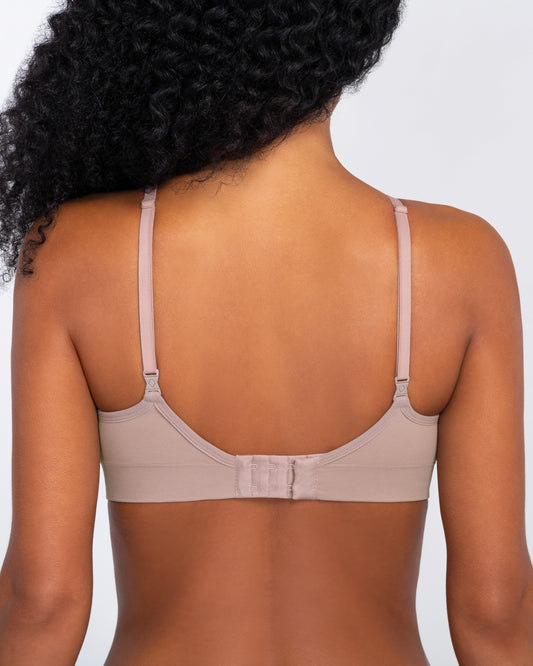 Lupo Essential Seamless Bra Removable Padding Convertible Straps