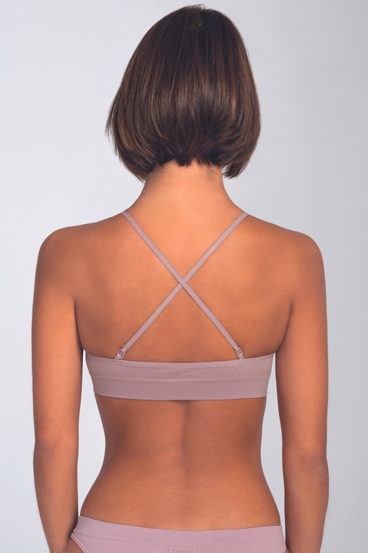 Lupo Essential Seamless Bralette with Adjustable Convertible Straps