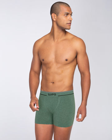 Lupo Men's Underwear Seamless Trunks - Sweat Control