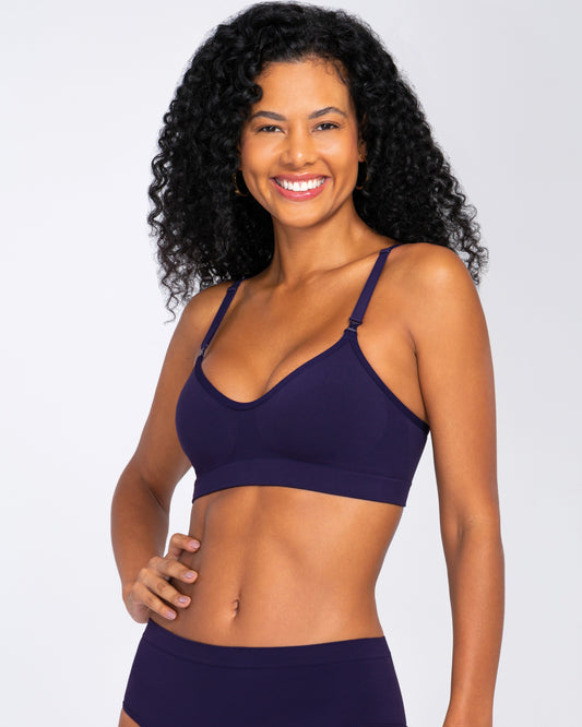 Lupo Wire Free Power High Support Bralette with Convertible Straps