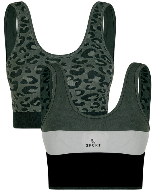 Lupo Seamless Sports Bra Double Face