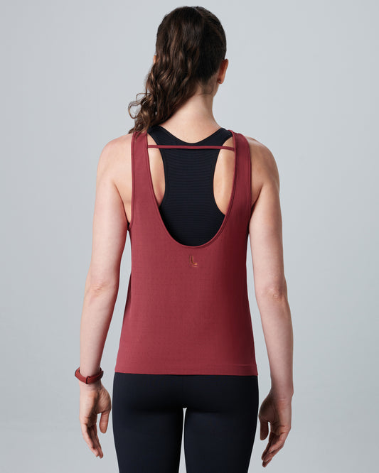 Lupo Womens Seamless Dry Fit Sports Tank