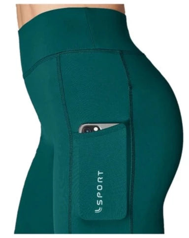 NEW! Lupo Sport Seamless Leggings with Phone Pocket