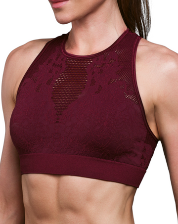 Lupo Seamless Dry Flower Shine Sports Top