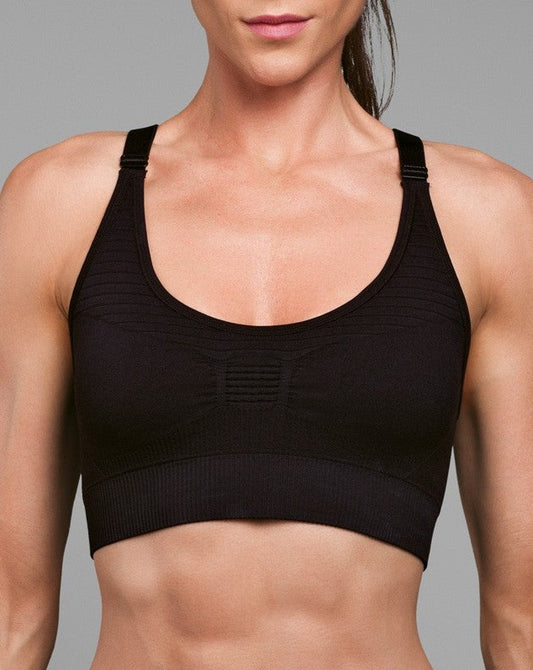 Lupo Seamless Sports Top Pulse Double Support Adjustable Straps