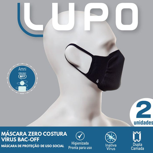 Polyamide Face Mask Amni Virus Bac-Off - Kit with 2
